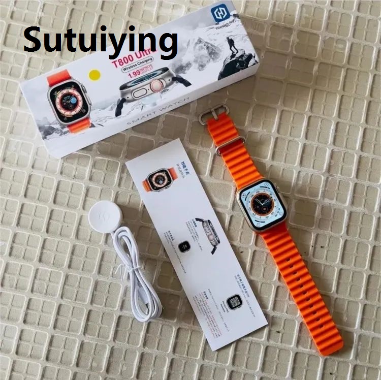 Sutuiying S8 Ultra Smart Watch Series 8 Bluetooth Call Smartwatch Watch Sleep Monitoring Wireless Charging Watch for Men Women