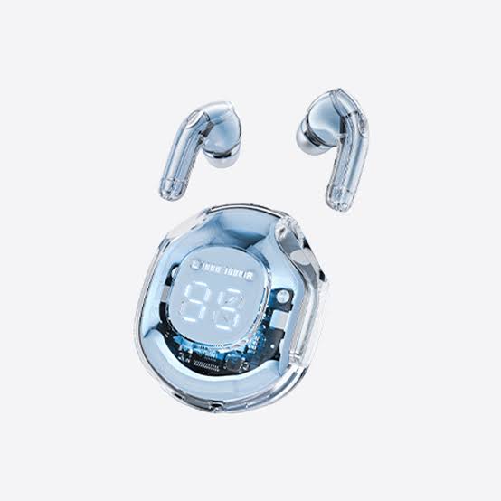 Bizzy Wireless Touch Sensor Airpods Pro, A9 Pro, M10 Airbuds - Type C Charging, High-Quality Sound, Super Comfortable Fit
