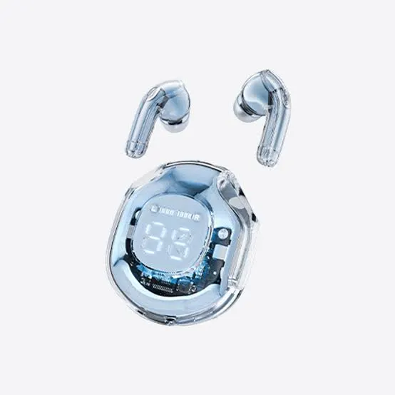 Bizzy Wireless Touch Sensor Airpods Pro, A9 Pro, M10 Airbuds - Type C Charging, High-Quality Sound, Super Comfortable Fit - image 1