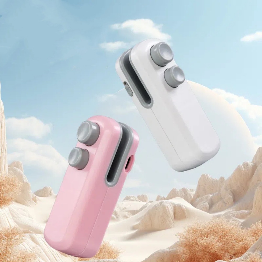 New Mini Bag Sealer Rechargeable Usb Rechargeable Snack Sealing Machine 2 in 1 Plastic Bag Heat Sealer Home Use