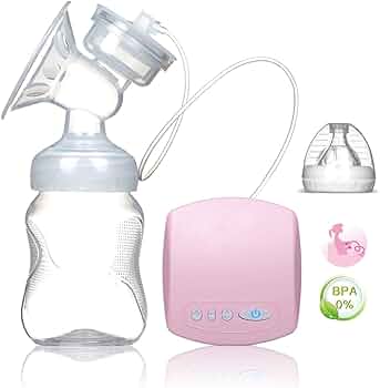 Portable Electric Rechargeable Breast Pump ACCU-ANSWER Milk Extractor Automatic Milker BPA Free Comfort Breastfeeding