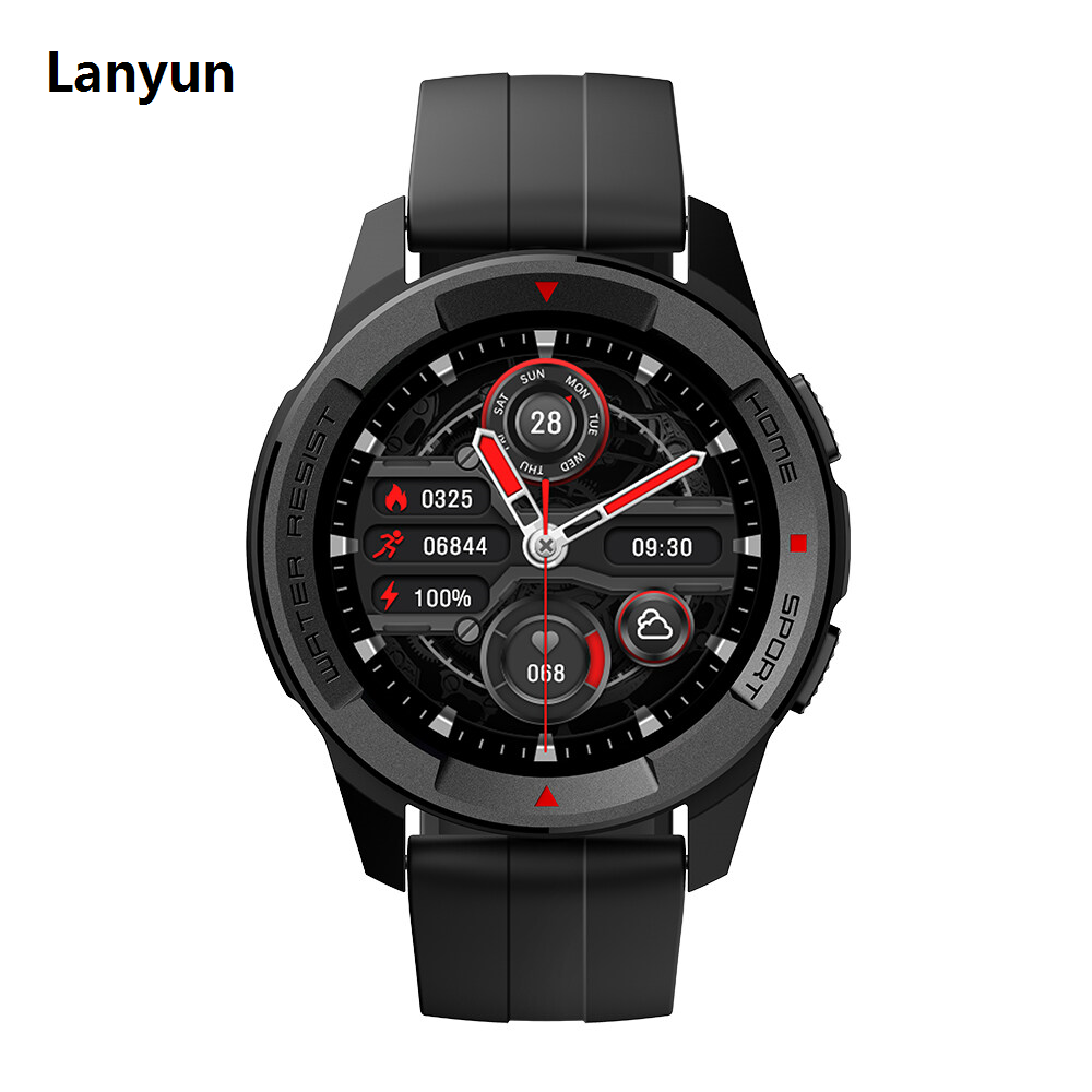 Lanyun Global Version Mibro Watch X1 Smartwatch Fitness Tracker w/1.3-Inch Sales promotion AMOLED Screen/5ATM Waterproof/Health Monitoring Smart Bracelet