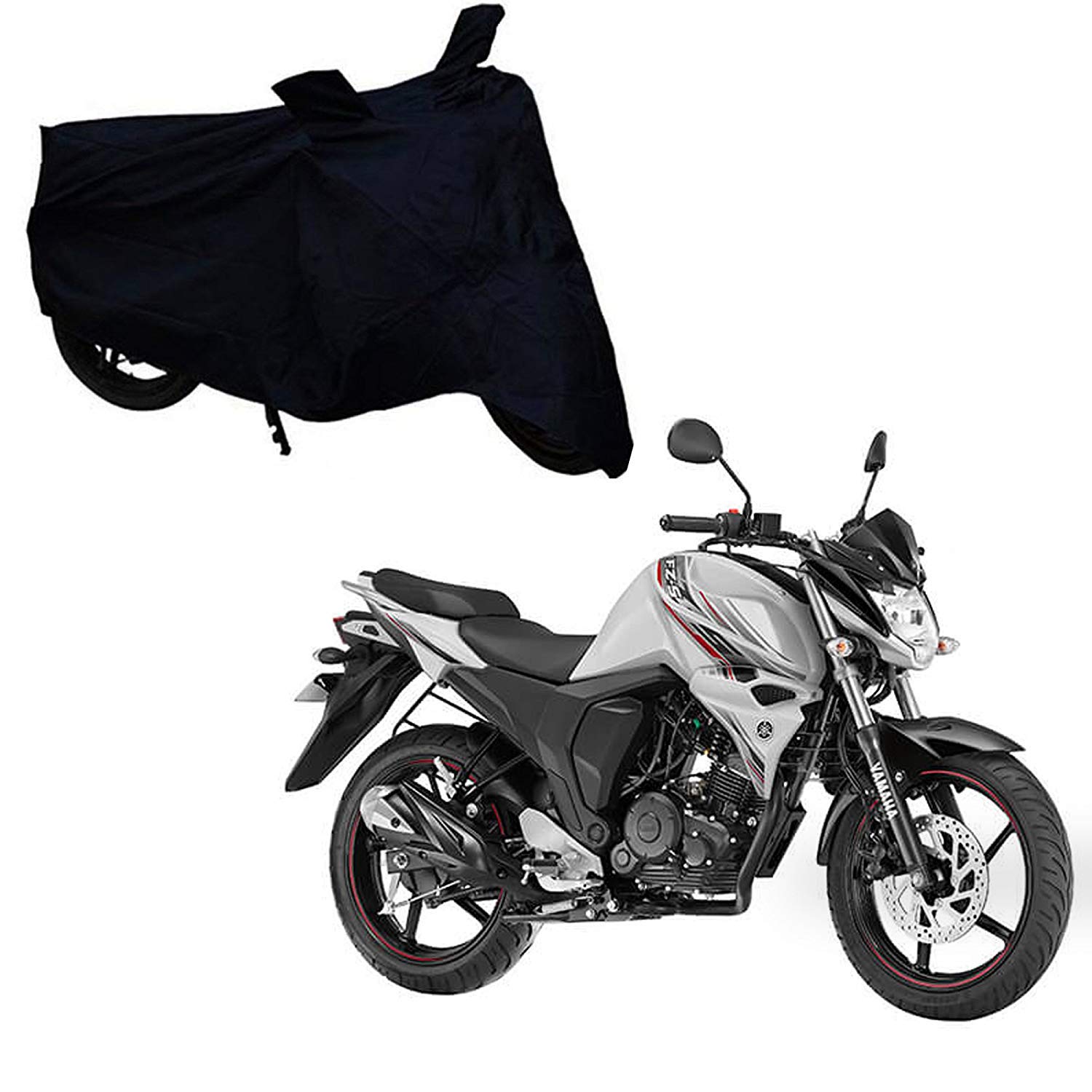 Bike Body Cover for Yamaha FZ-S-FI (V2.0) (Black)