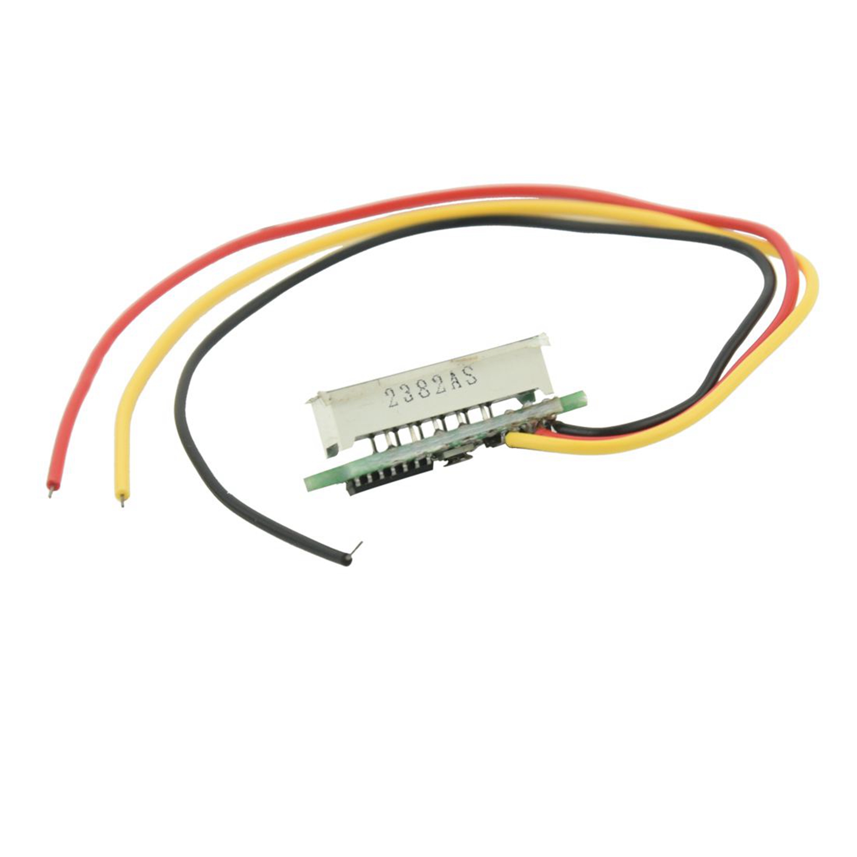 ZOROOM 3X Mini Digital Voltmeter DC 0-100V LED Panel Voltage Meter 3-Digital with 3 Wires Red