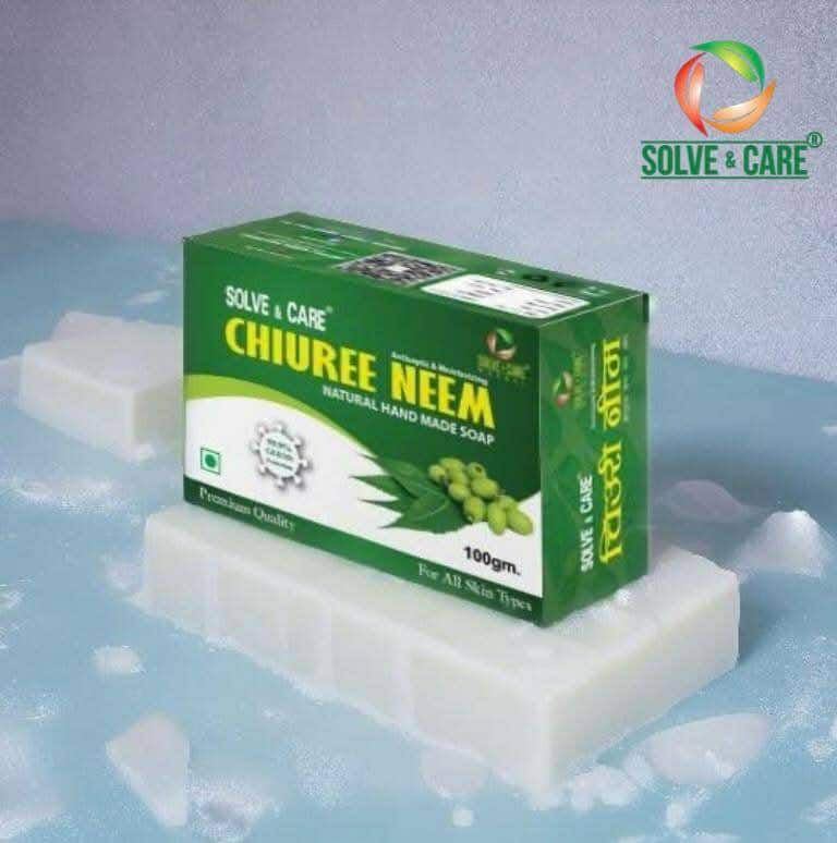 Solve & Care Chiuree Neem Soap Pack Of 6 Pic