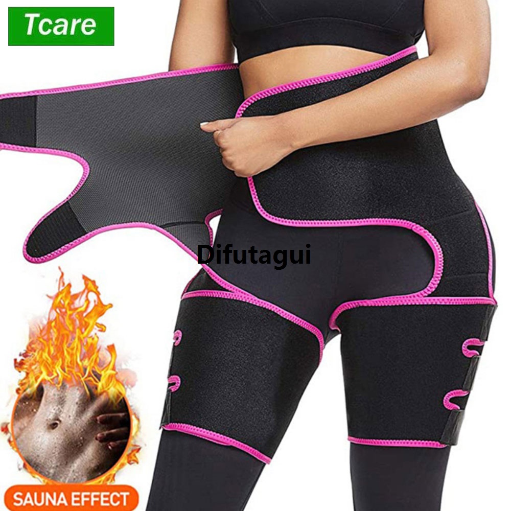 Difutagui New specials 1 Piece Neoprene Slim Thigh Trimmer Leg Shapers Slimming Belt 【2025 Version】 Waist Trainer Sweat Shapewear Fat Burning Compress Belt for Women