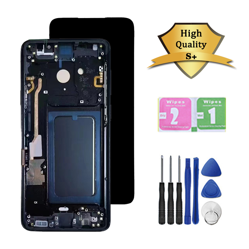 HOT TFT Quality New S9Plus LCD for Samsung S9 Plus LCD Display Touch Screen Digitizer with Frame For Samsung S9+ G965 G9650 lcd