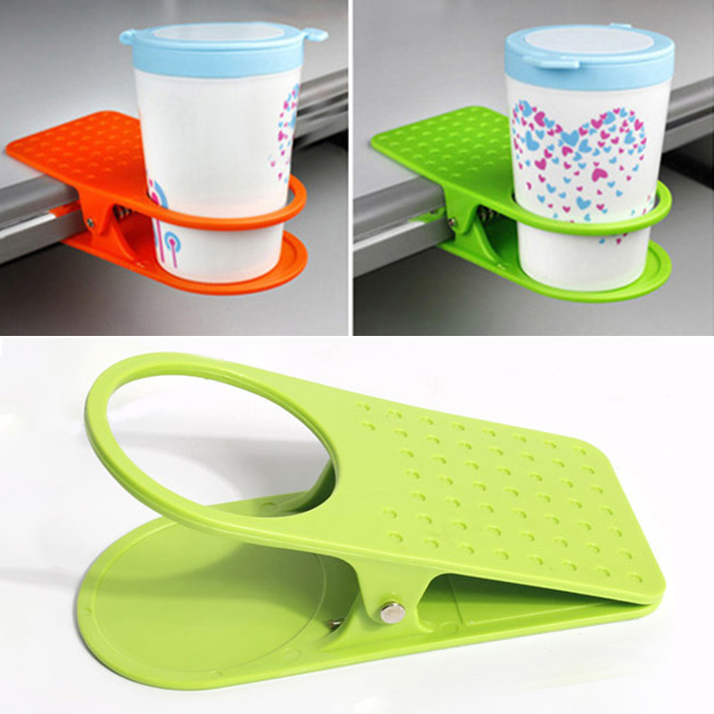 Unbreakable Clip On Table Cup Holders