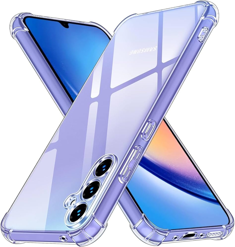 Samsung Galaxy A55 5G Clear Transparent TPU Silicon Cover