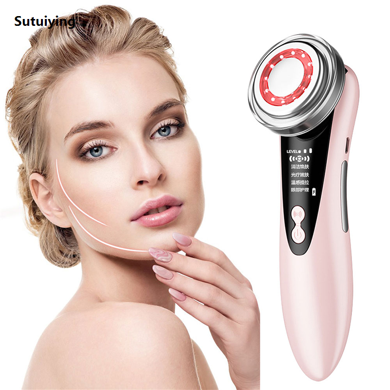 Sutuiying Wholesale Ultrasonic Facial Electric Beauty Intelligent Life Portable Equipment Beauty Instruments Facial Massage Machines