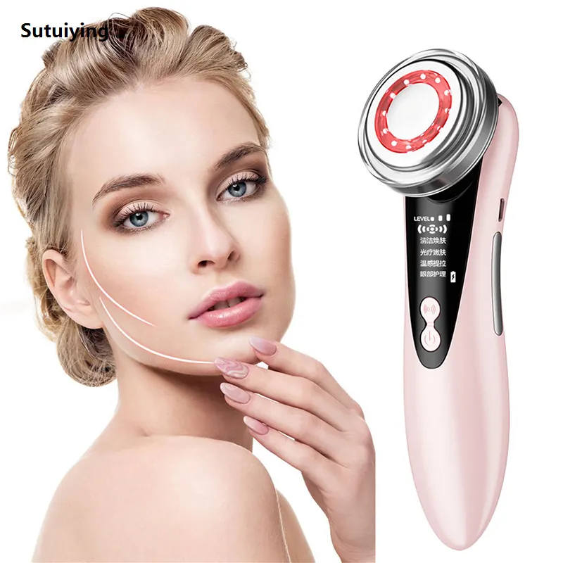 Sutuiying Wholesale Ultrasonic Facial Electric Beauty Intelligent Life Portable Equipment Beauty Instruments Facial Massage Machines
