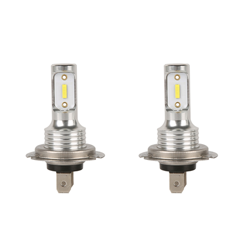 NAMUNY 2X LED CSP Mini H7 LED Lamps Car Headlight Bulbs H7 LED Fog Light 800K Auto 12V-32V Super Bright White Light