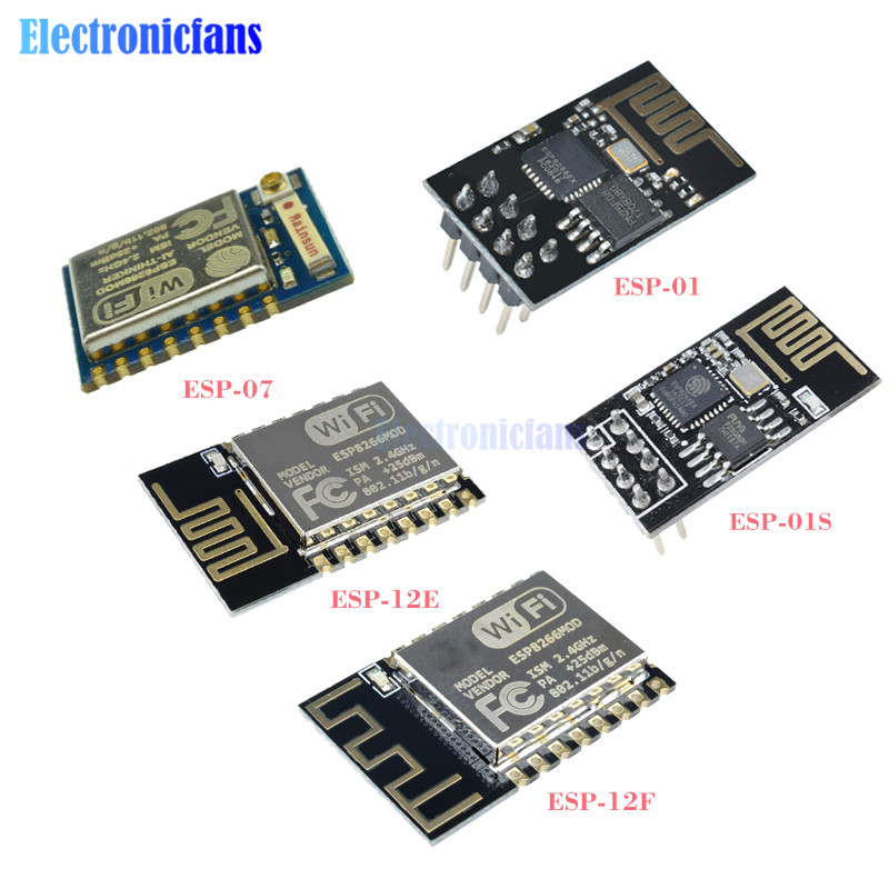 1pcs ESP8266 esp 01 ESP-01 ESP-01S ESP-07 ESP-12 ESP-12E ESP-12F Serial WIFI Wireless Module Wireless Transceiver