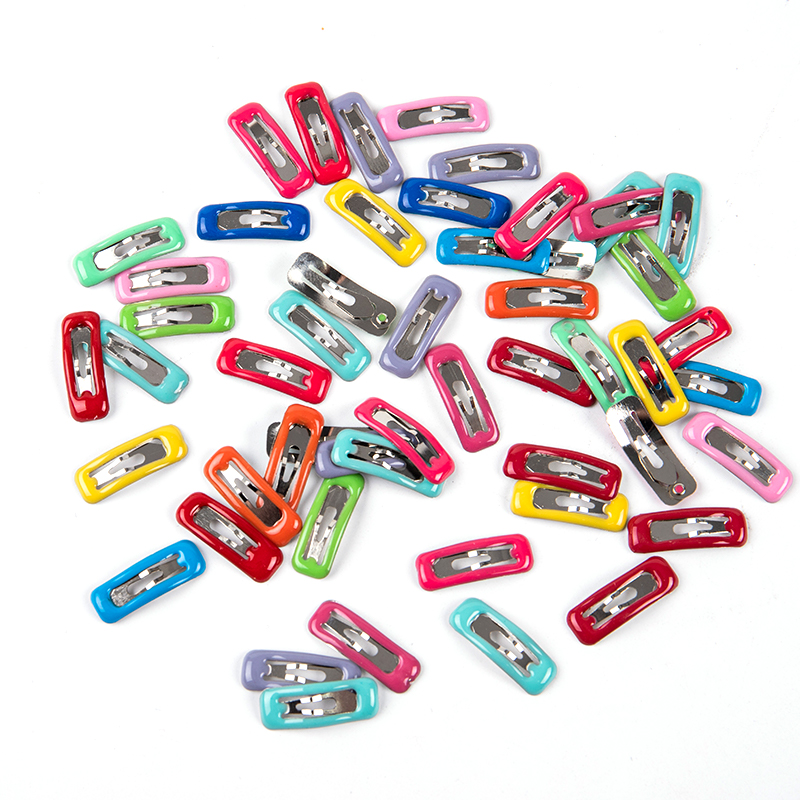 Vylon 10Pcs/set 2cm Mini Cute Hair Clip Children Side Clip Baby Hair Accessories Pet BB Clip Small Doll Cat Dog Hairpin
