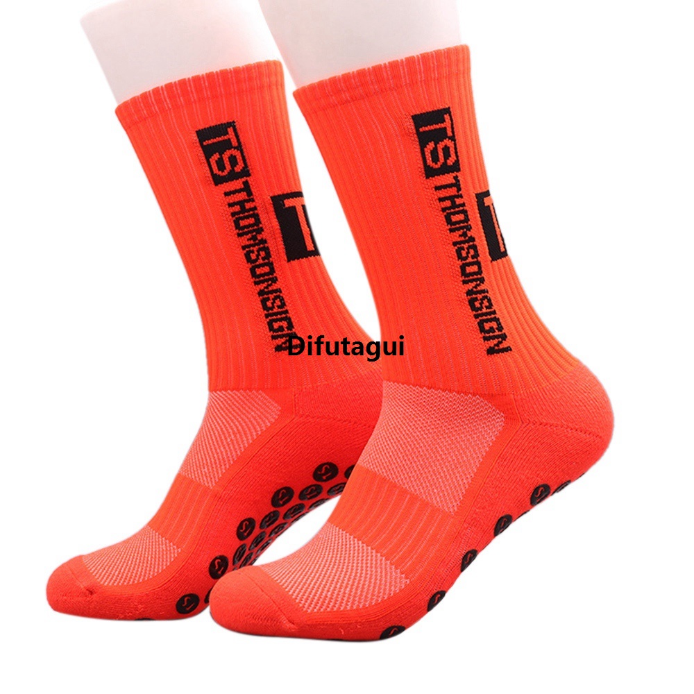 Difutagui Portable Stockings knee length middle tube pad men's football 【2025 Version】 non-slip socks friction running ice and snow walking and