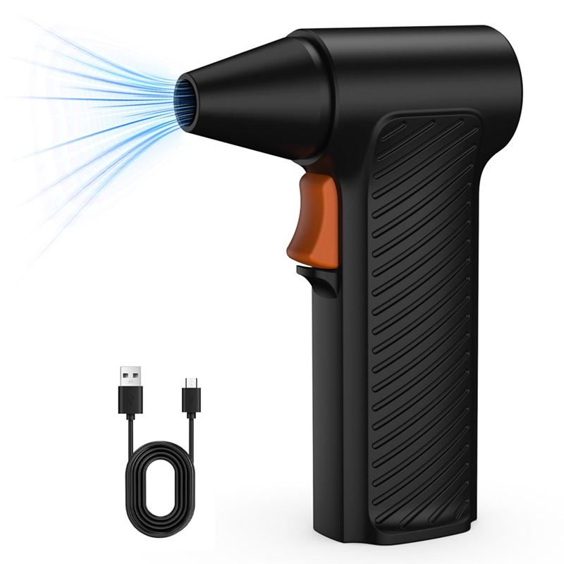 OUMERY High-Speed Turbo 110,000 Rpm Brushless Violent Fan Handheld Rechargeable Outdoor Powerful Dusting Hair Dryer