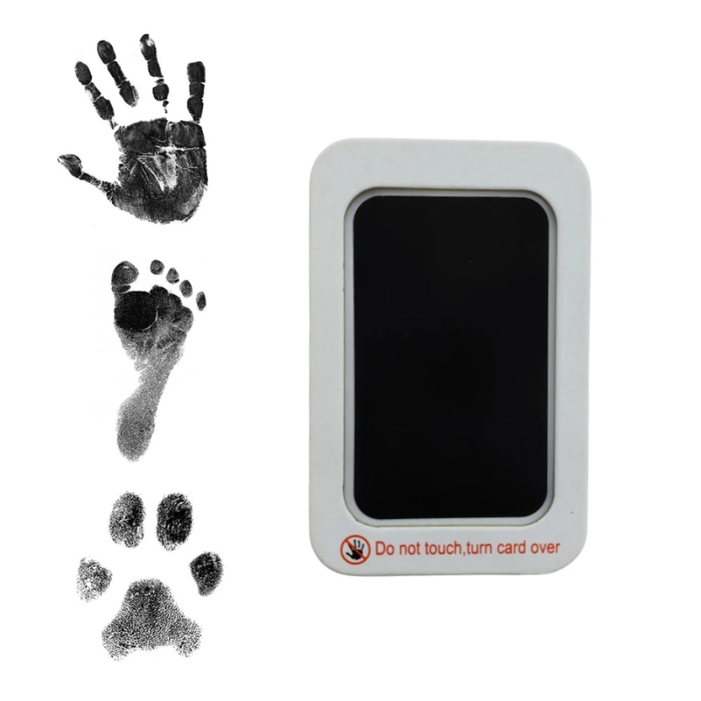 Gifts Non-toxic Baby Footprint Ink Pad Safe Inkless Pet Handprints Baby Souvenirs Hand & Foot Stamp Clean Touch Pad