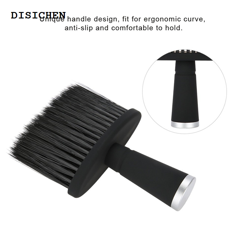 DISICHEN Luxury Barbertop Soft Hair Brush Neck Face Duster Hairdressing Hair Cutting Cleaning Brush Barber Salon Hairdresser Styling Makeup Tool