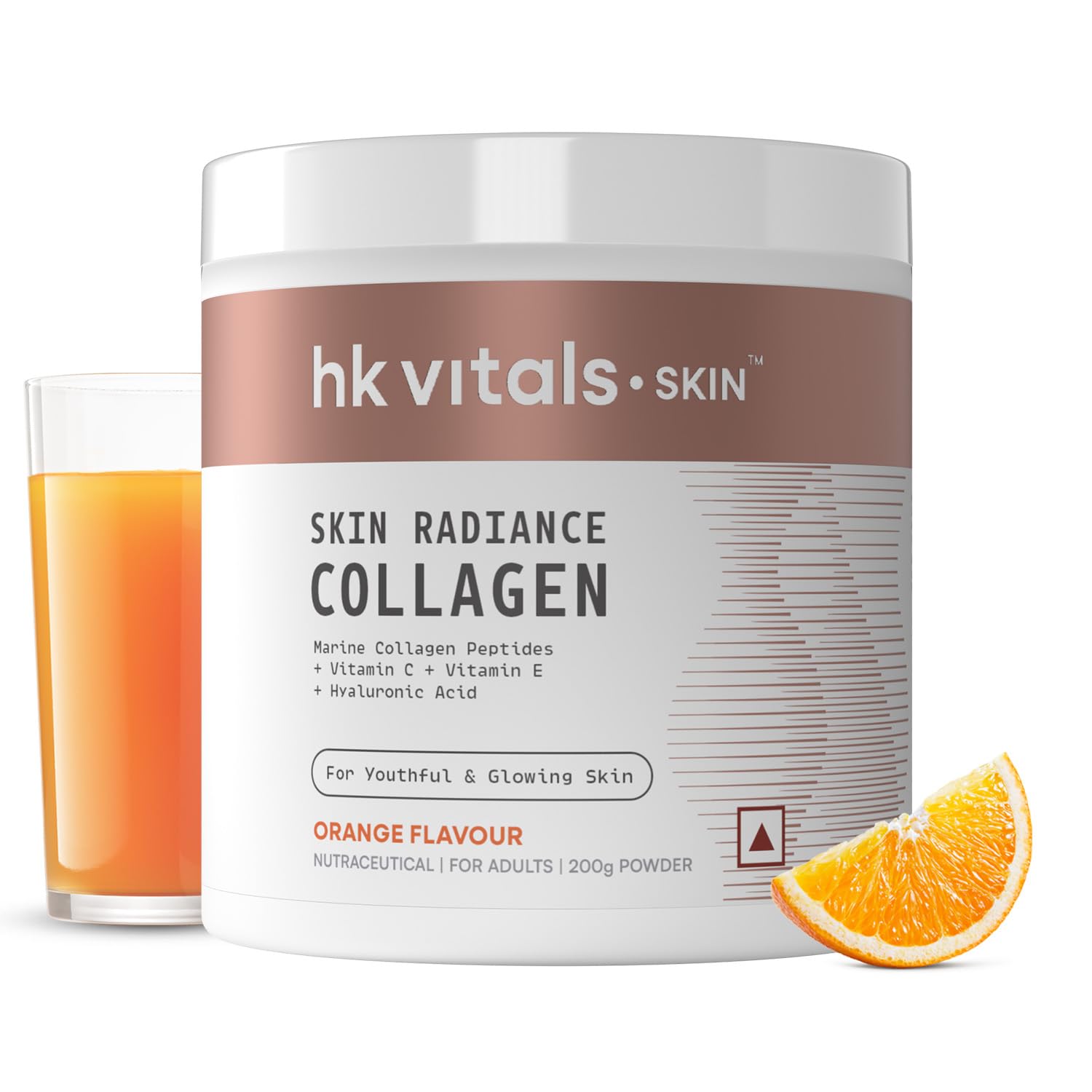 HK Vitals Skin Radiance Collagen Supplement 200G For Healthy Skin Hair & Nails