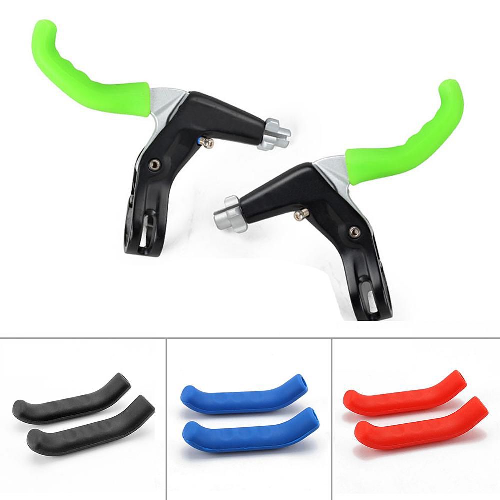 New Silicone Universal Type Rubber Handlebar Tape Protection Covers Bicycle Accessories Brake Handle Sleeve