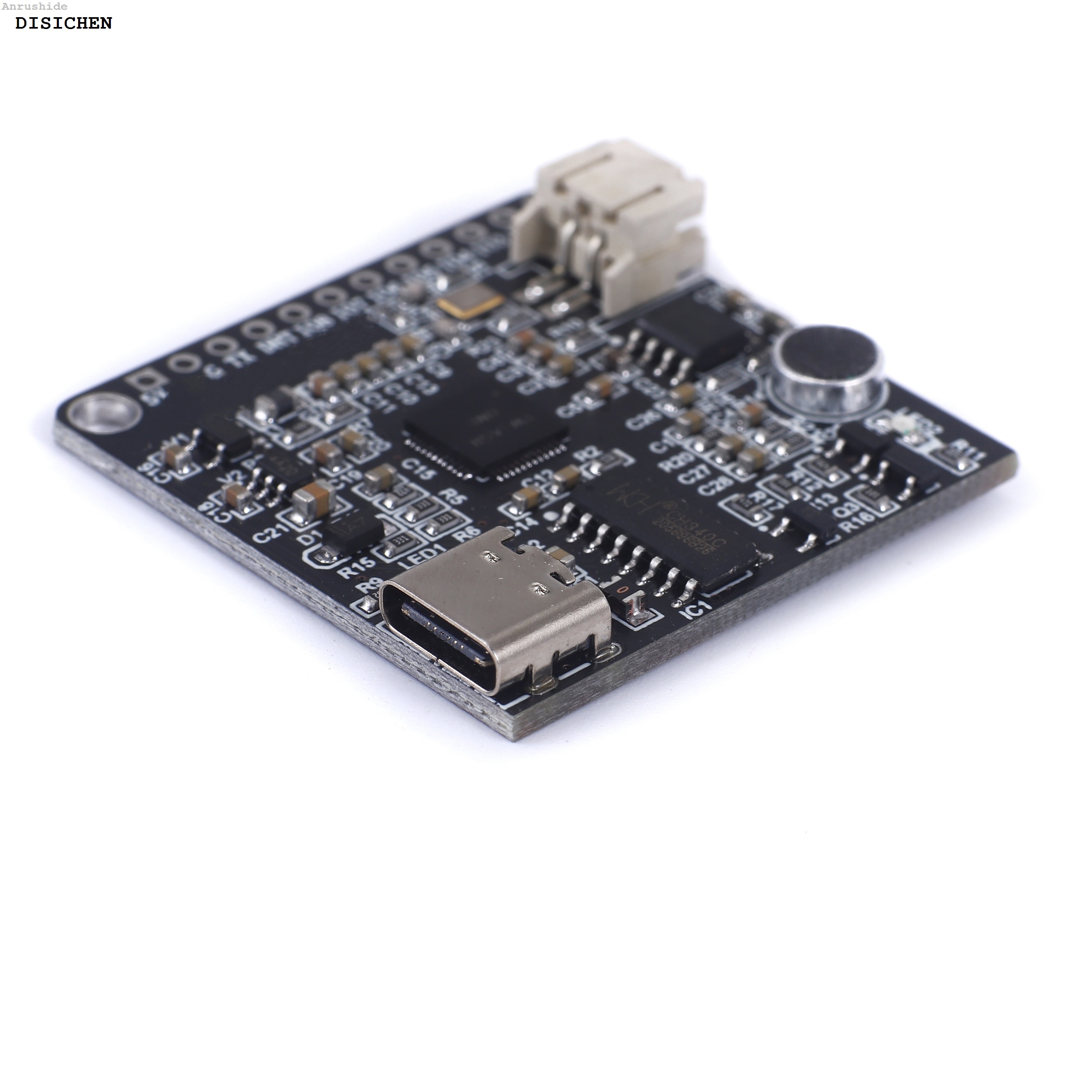 ASR01 Intelligent Voice Recognition Module Voice Board 2025 New VRM LD3320 Upgrade Version ASR 5V Power Supply