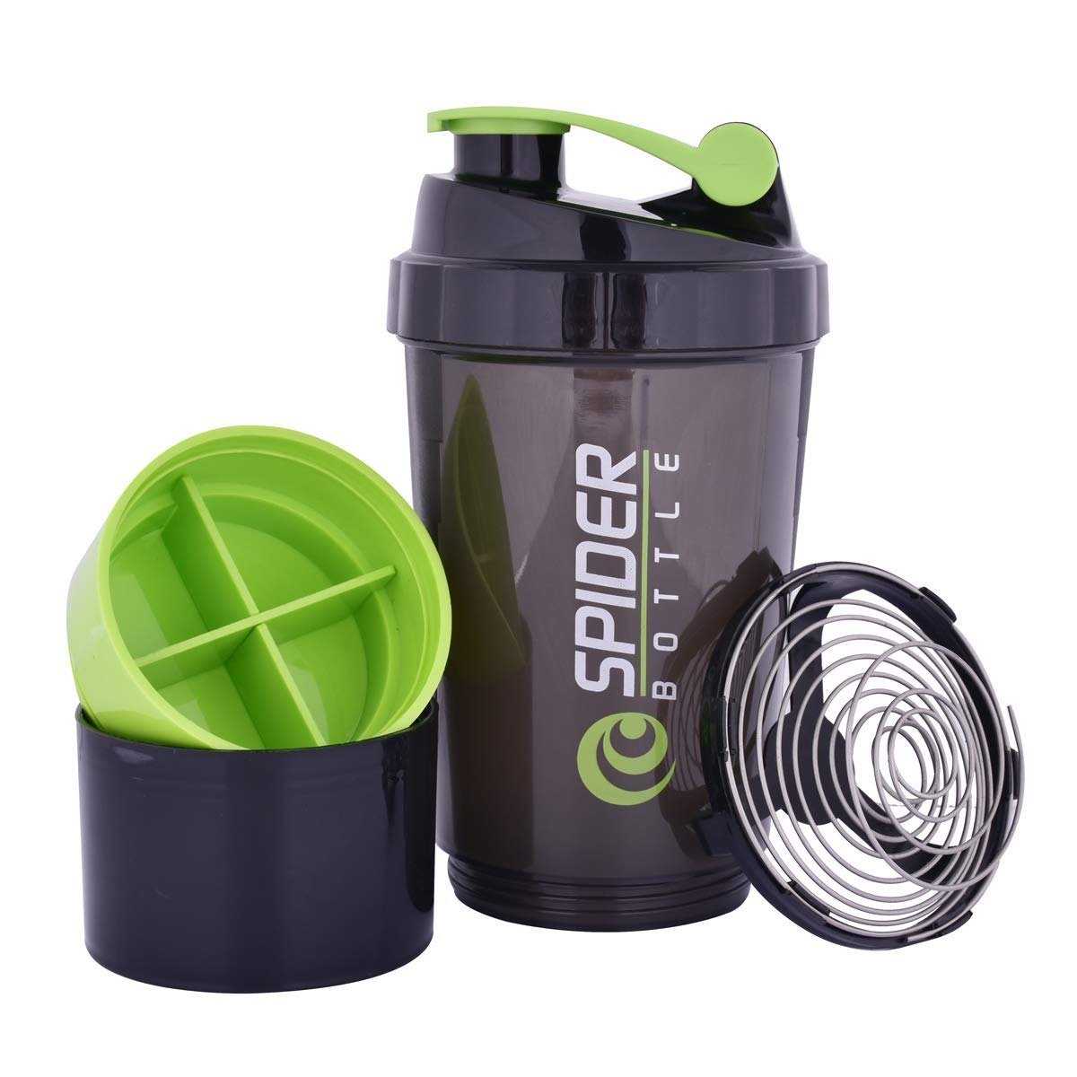 Spider Shaker 500Ml 3 In 1 Mixing Bottle