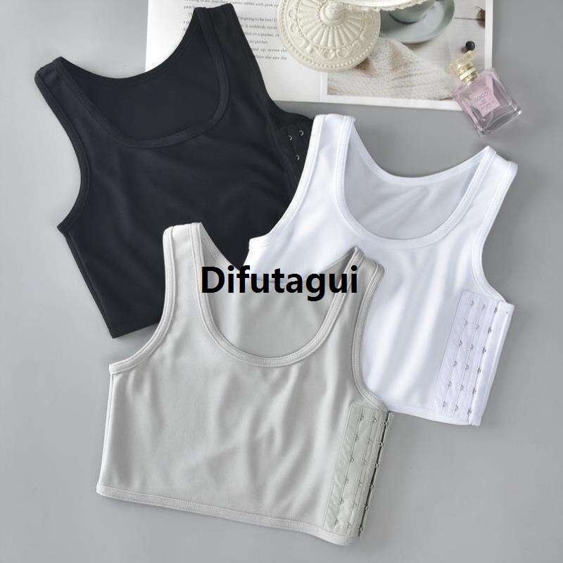 Difutagui Sales promotion Chest shock costume vest large underwear straight hair PendantLes Portable small super flat pack number plastic highlight ladies shrinkage movement