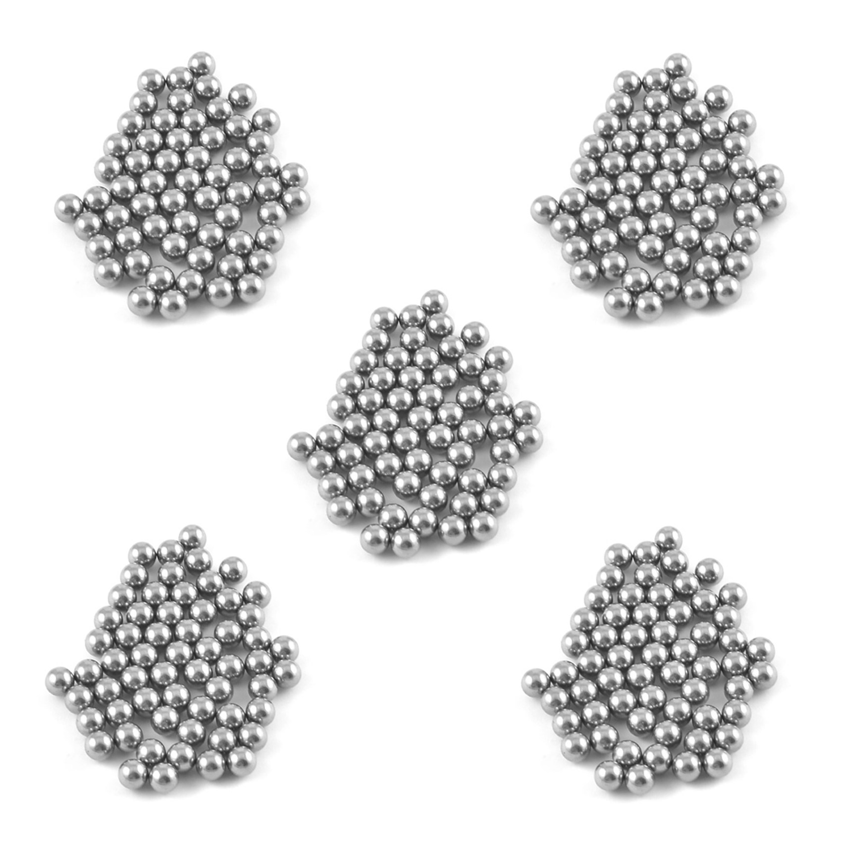 fasdaga 300 Pcs 4mm Dia Bicycle Steel Bearing Ball Replacement