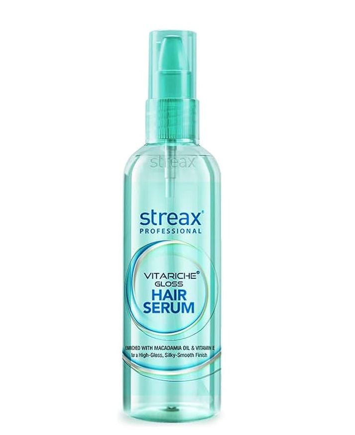 Streax Hair Serum Professional Vitariche Gloss 45ml For all hair type