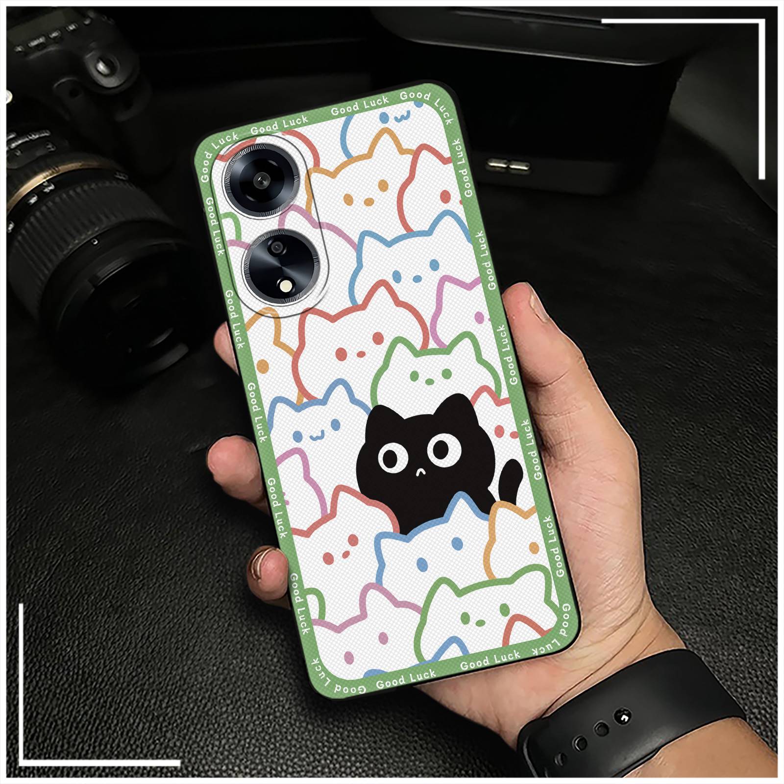 Fashion Design Cell Phone Sleeve Phone Case For OPPO A1 5G/A98 5G/F23 5G Mobile Case Dirt-resistant Graffiti Anti-dust