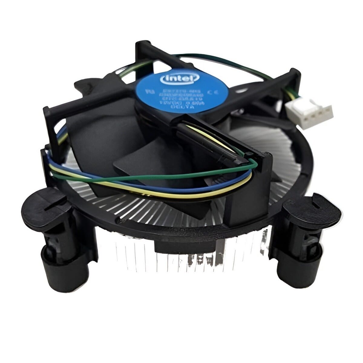 Intel High-Performance CPU Cooler Fan for Core i3/i5/i7 Series - Black