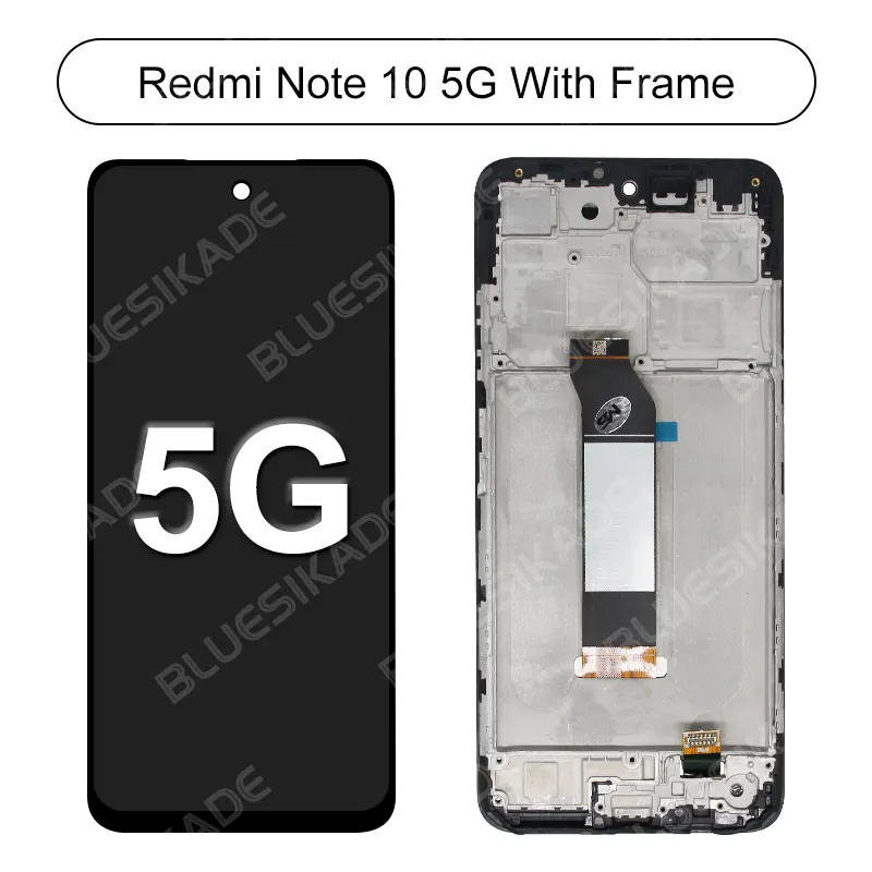 New specials AMOLED For Xiaomi Redmi Note 10 4G Display Note 10S LCD M2101K7AI Touch Screen Digitize For Redmi Note 10 5G LCD POCO M3 Pro LCD