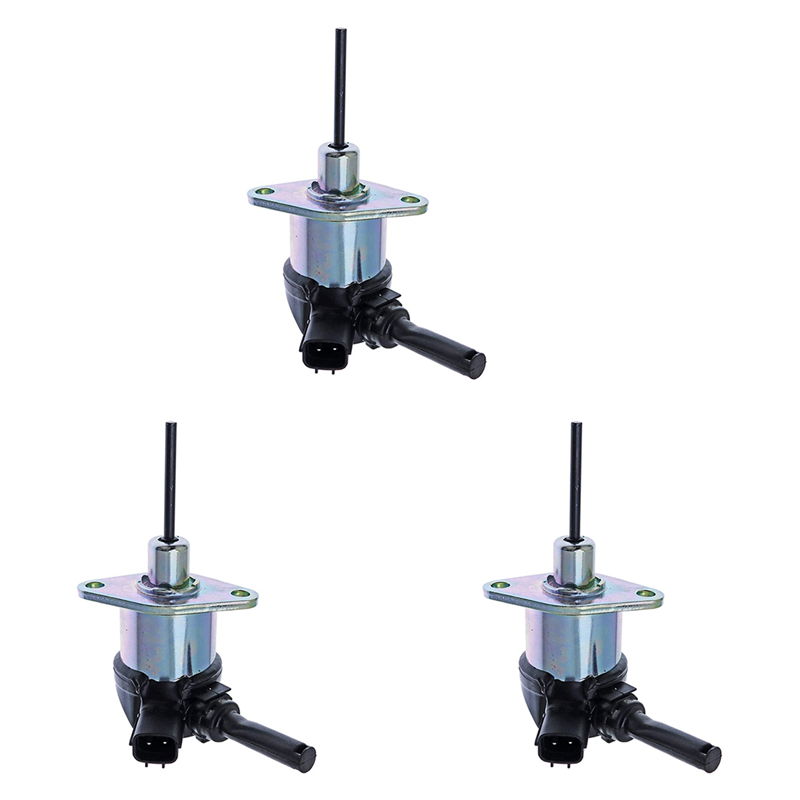 OYPFXMI 3X Fuel Shut Off Solenoid for V2003, V2203, V2403, D1503, D1703, 1A021-60017