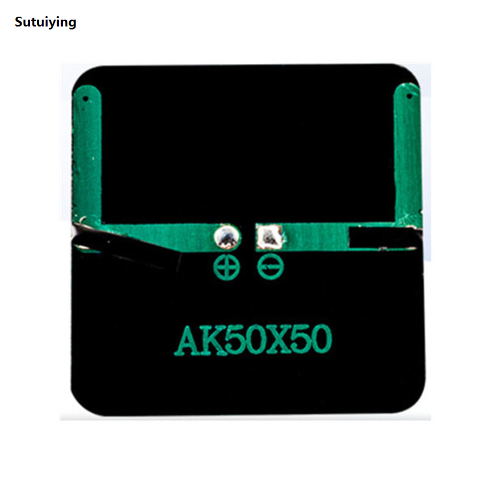 Sutuiying 2V 0.32W 160mAh Solar Panels Power Solar Charged Board For 1.2V New NiMH Battery Photovoltaic Panel For Solar Lawn Lamp Electrical