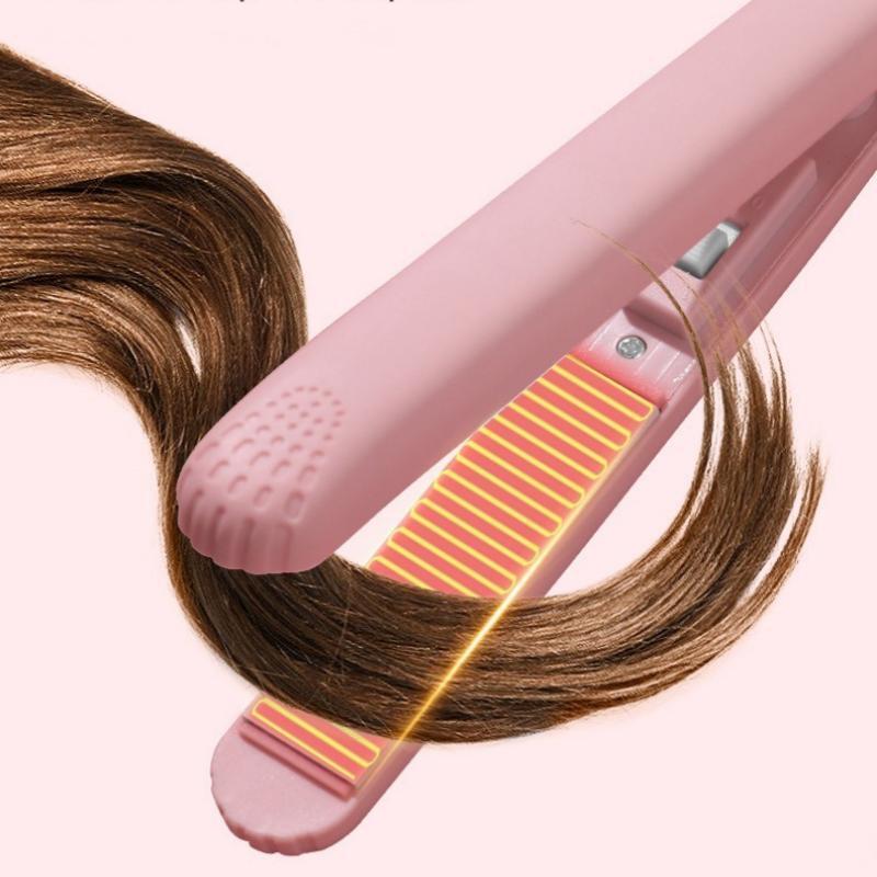 New style Clip, curl and pull ceramic plates, bangs multi-color splints, quick mini hair straightener, quick heating, lossless straightening