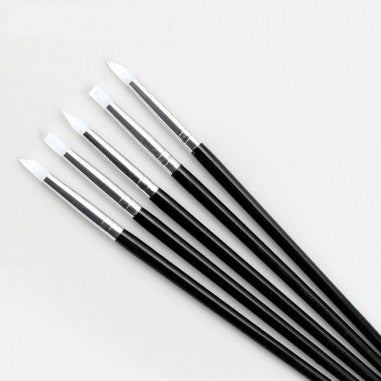 Nail Art Silicon Pen for Nail Technicians Nail Design Manicure Tool Pedicure Tool Set Beauty Accessories 5pcs Set
