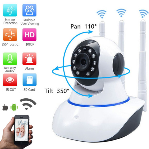 HD 1080P Home Security Ip Camera Wireless Smart Mini Audio Video Camera Nanny CCTV Wifi Night Vision Ir Baby Monitor
