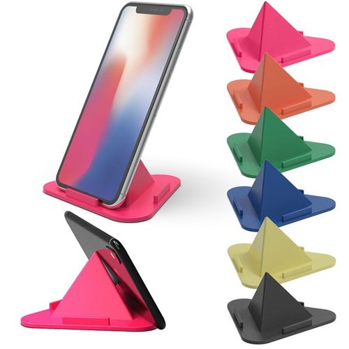 Plastic Multicolor Pyramid SHAPE MOBILE STAND