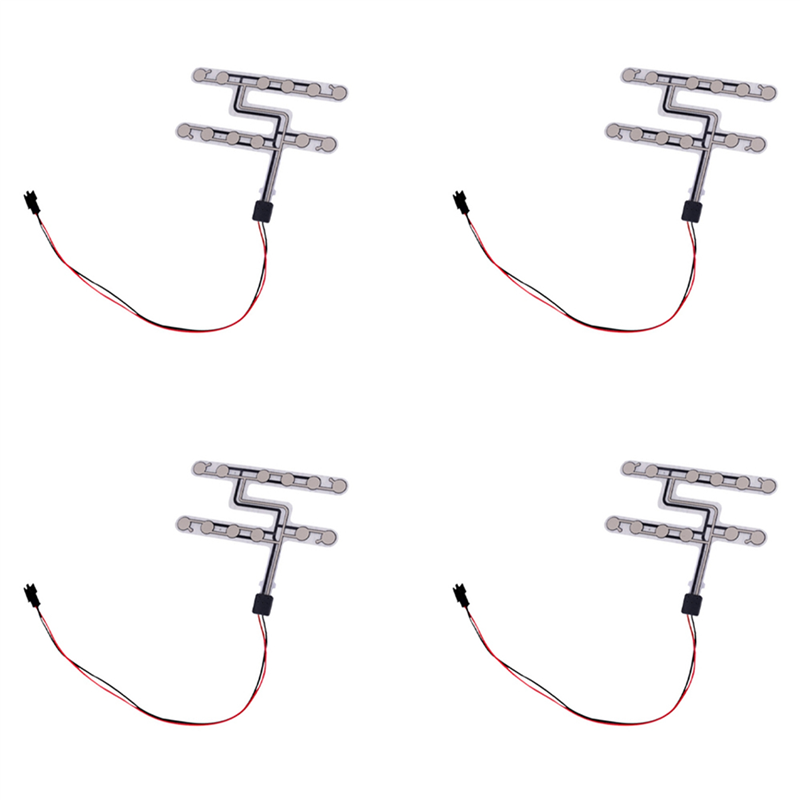 FORIDE 4X Universal Car Seat Pressure Sensor Safety Belt Warning Reminder Pad Occupied Seated Alarm Accessory A