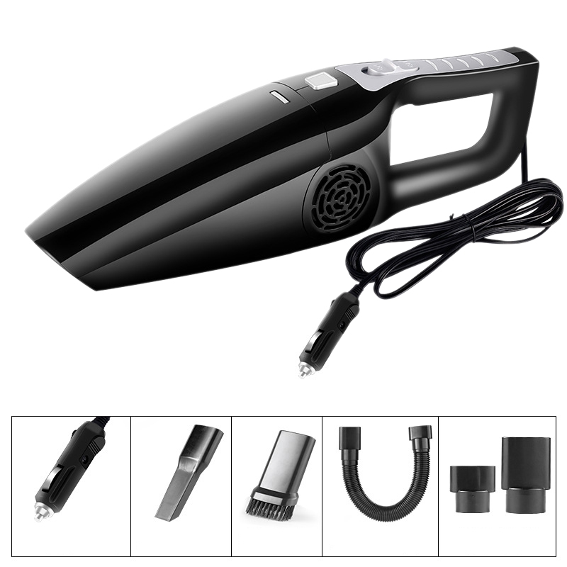 (GGBR) Car Vacuum Cleaner 120W High Power Wet and Dry Dual Purpose Strong Suction Portable Handheld Vacuum Cleaner for Toyota