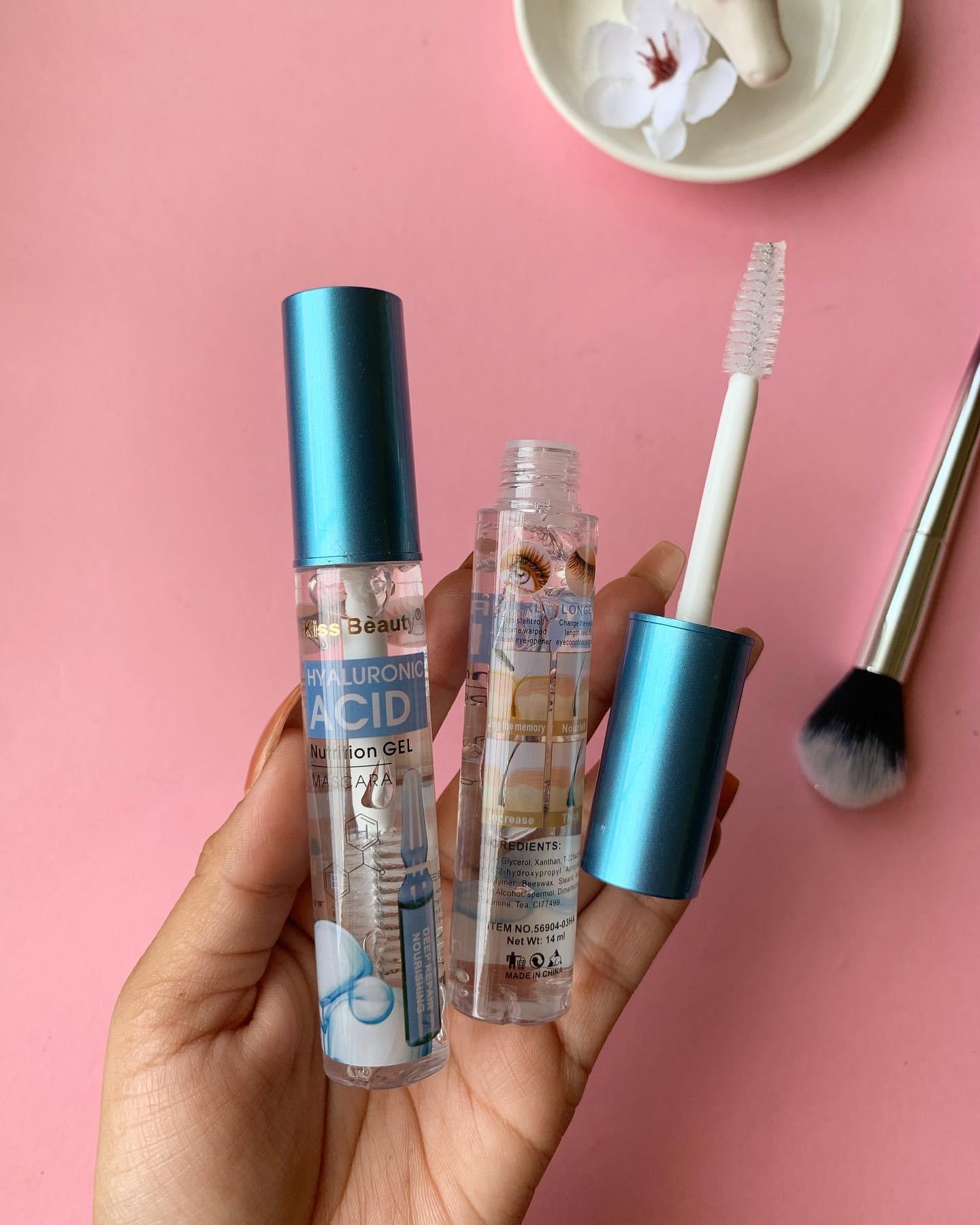1Piece Transparent Mascara Nutrition Gel To Make Eyebrows (14 ML Hyaluronic Acid Nutrition Gel Mascara)