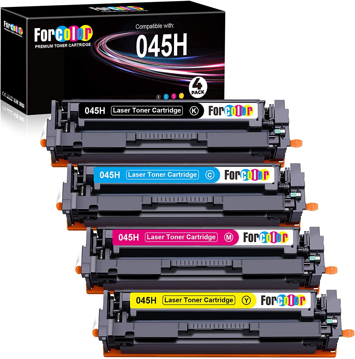 045 Canon Color Cartridge-With Chip