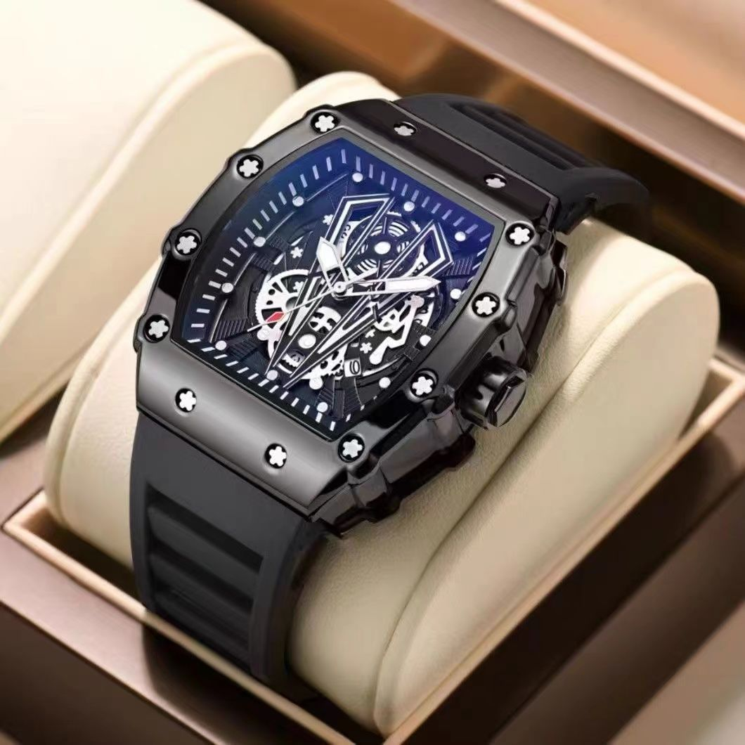 Official Watch Richard Pointer Retro Watch Men's Calendar Temperament Wristwatch