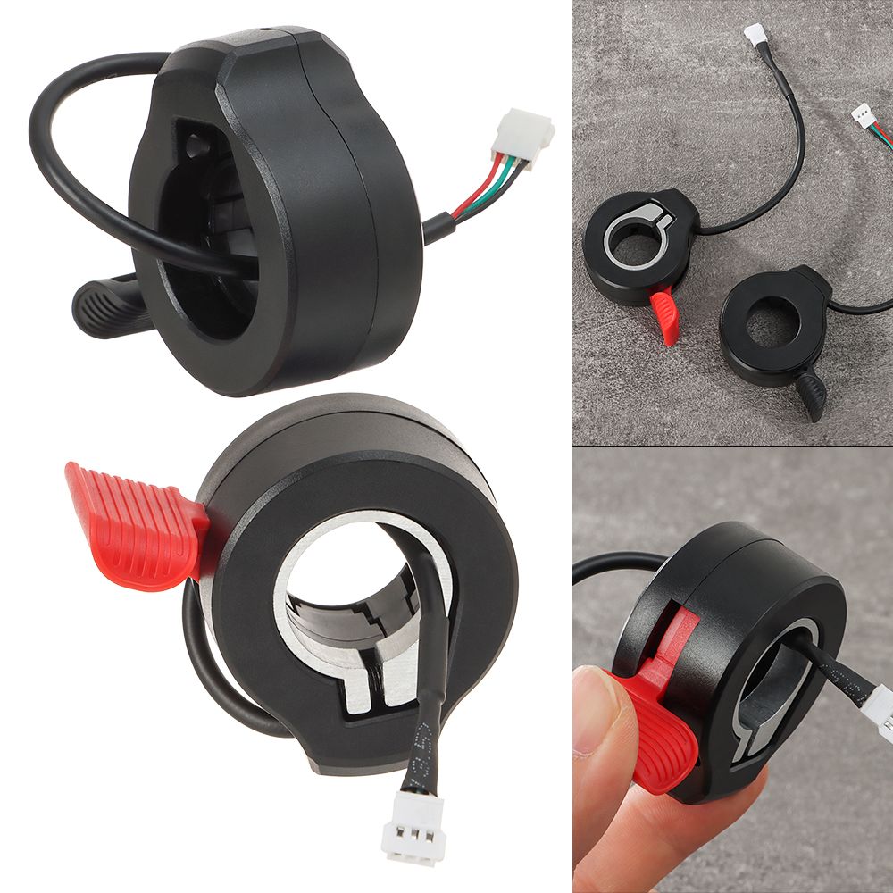 High Quality 36V 48V For Bafang BBSHD Waterproof Connector Ebike Thumb Throttle Electric Bicycle Accessories Finger Thumb Throttle