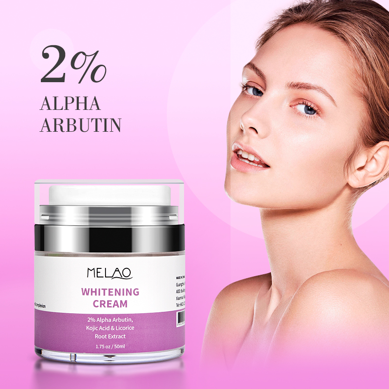 Melao 2% Alpha Arbutin Kojic Acid Licorice Root Extract Cream :- 50 ml