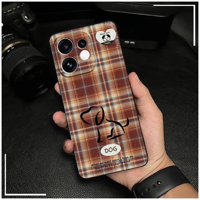 Silicone Cute Phone Case For Oppo Reno16 5G China Kickstand Anime Lanyard Back Cover Dirt-resistant Fashion Design