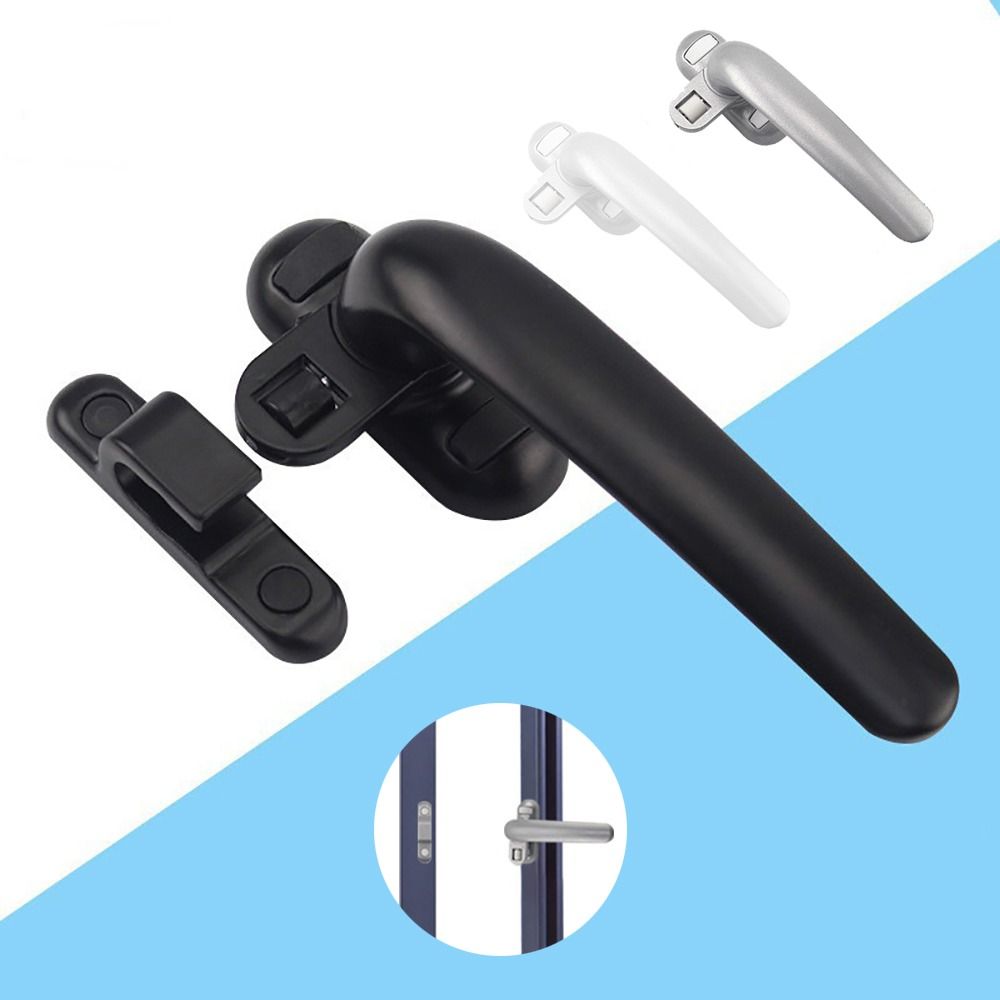 Professional Aluminum Alloy 50 Push Window Handle Sliding Door Flat Open Door Window Knob Hardware Replacement 7 Type Handle