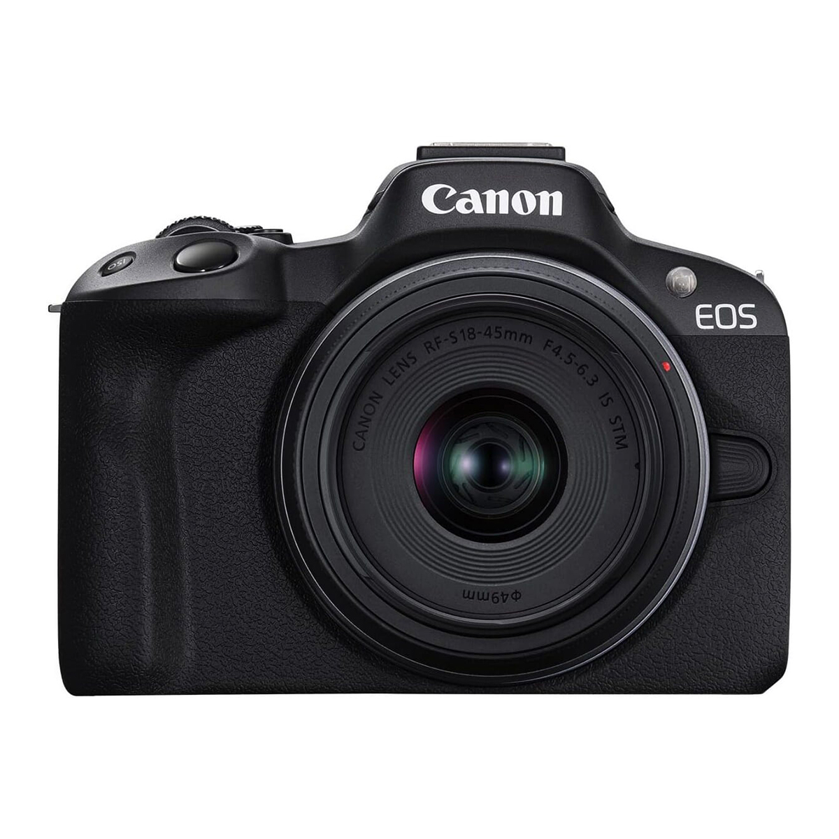 Canon EOS R50 Mirrorless Vlogging Camera (Black) w/RF-S18-45mm F4.5-6.3 is STM Lens, 24.2 MP, 4K Video, with 16 GB card and Bag