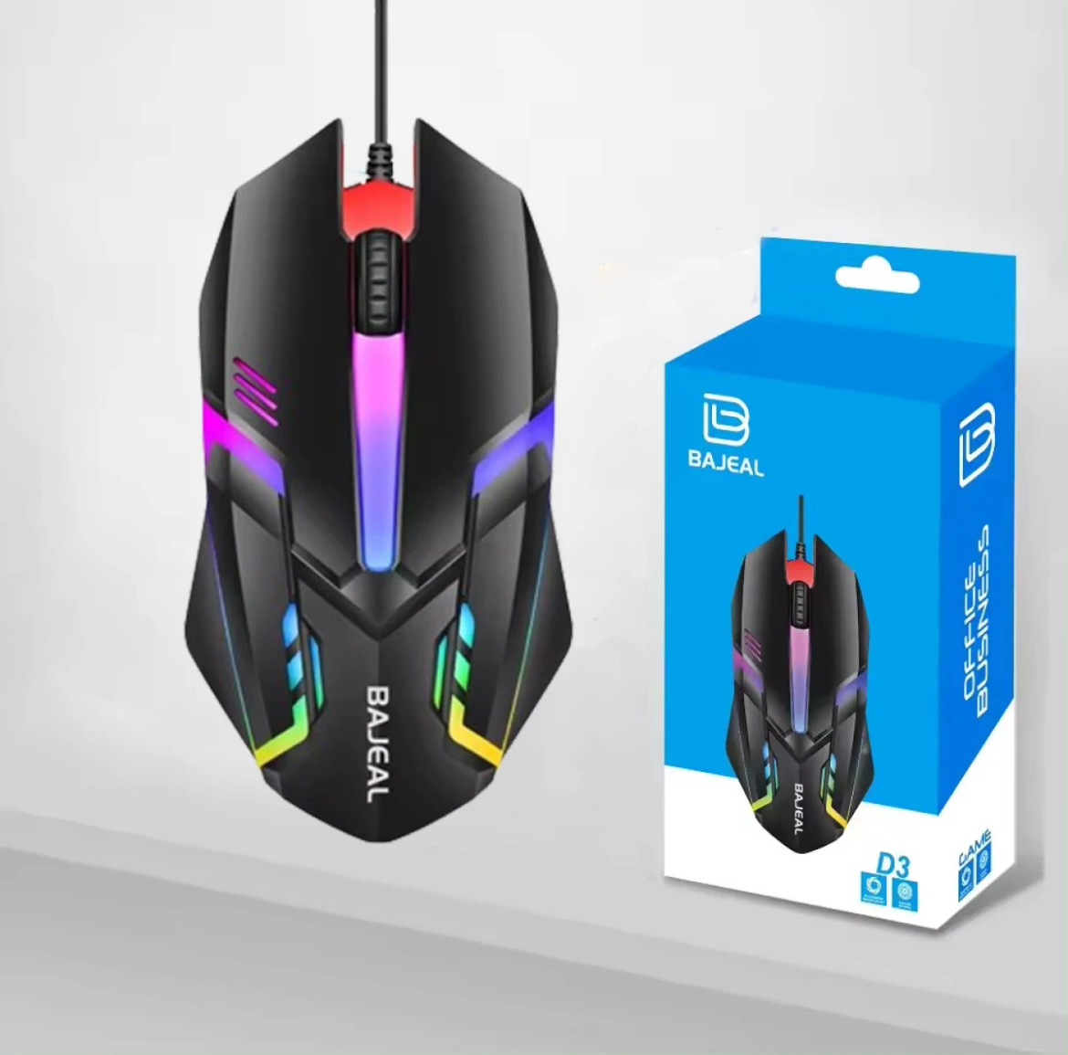 Biagji Gaming Mouse With LED Backlit