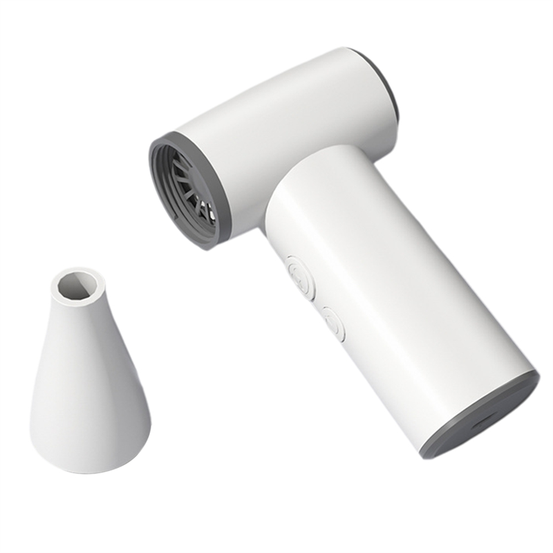 New 100000RPM Portable Brushless Motor Violent Fan Handheld High-Speed Turbo Jet Fan Outdoor Blower Super Powerful White